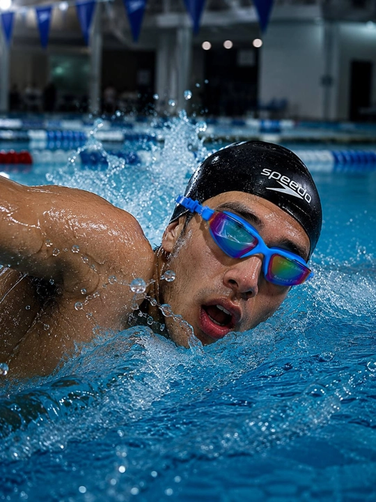 Swimming Goggles — profess havaskor suzuvchilar 5xil rangda, anti-fog UV himoyasi bilan