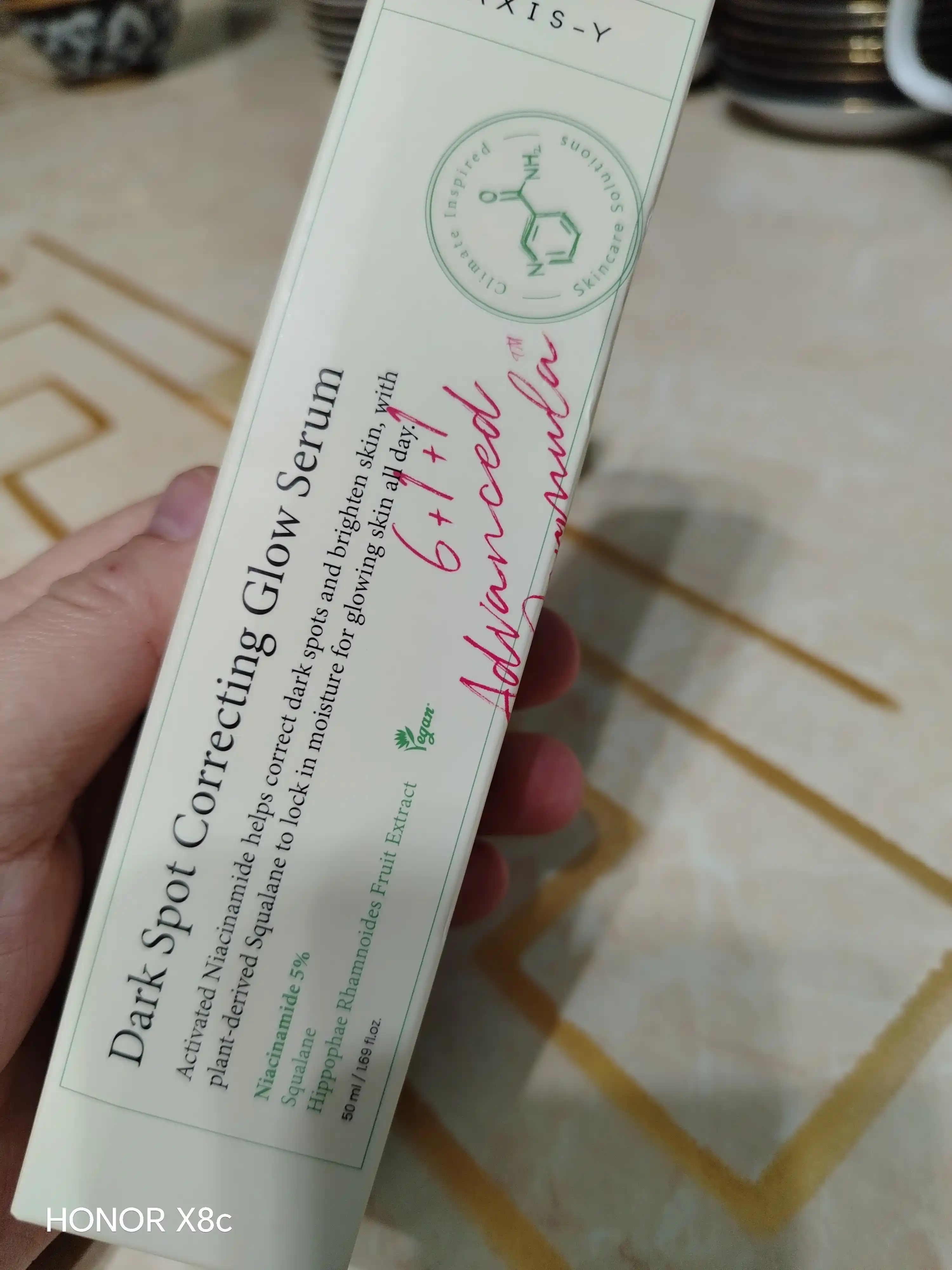 AXIS-Y Dark Spot Correcting Glow Serum 50мл – Осветляющая Корейская Сыворотка