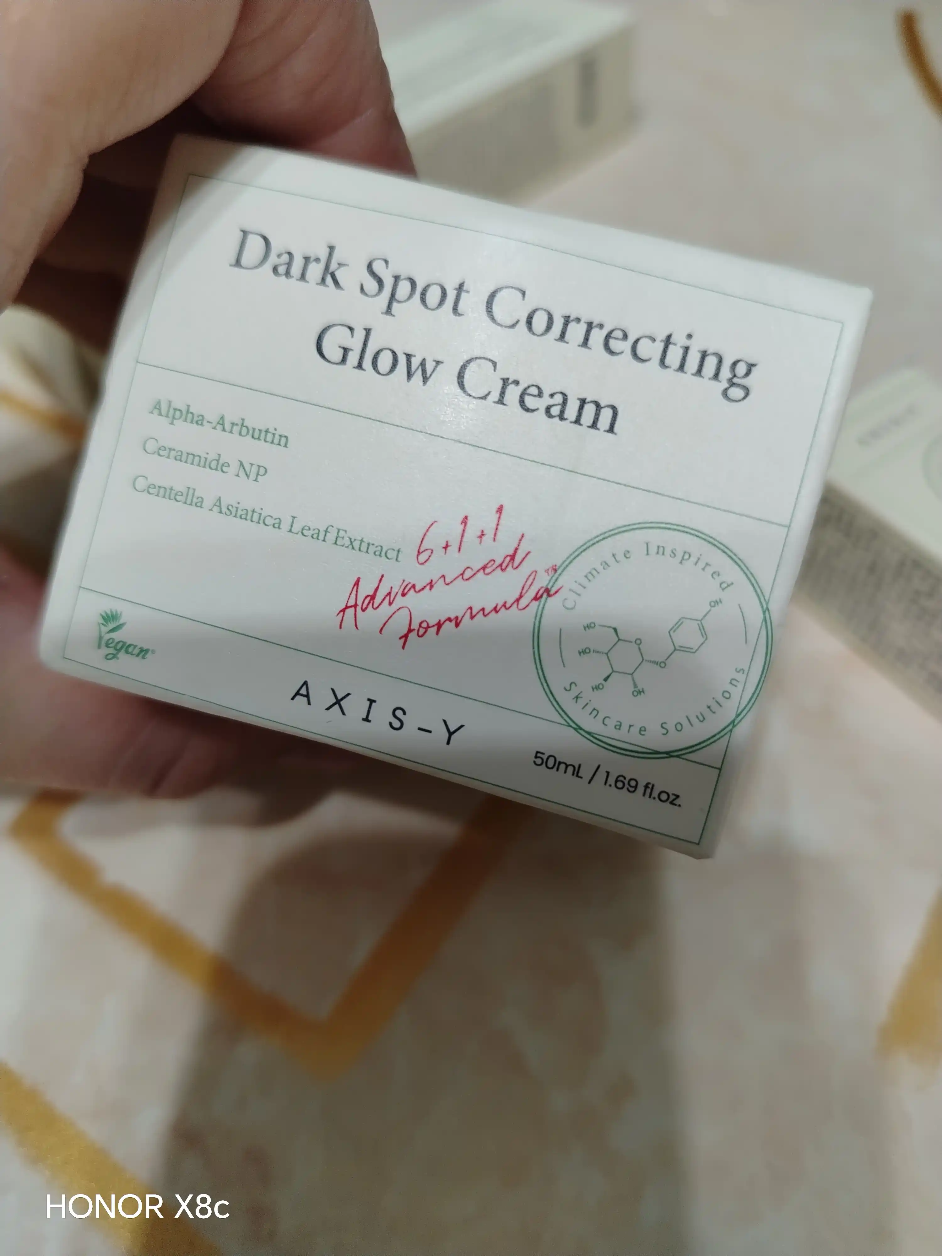 AXIS-Y Dark Spot Correcting Glow Cream 50 ml - Koreyadan keltirilgan kremi