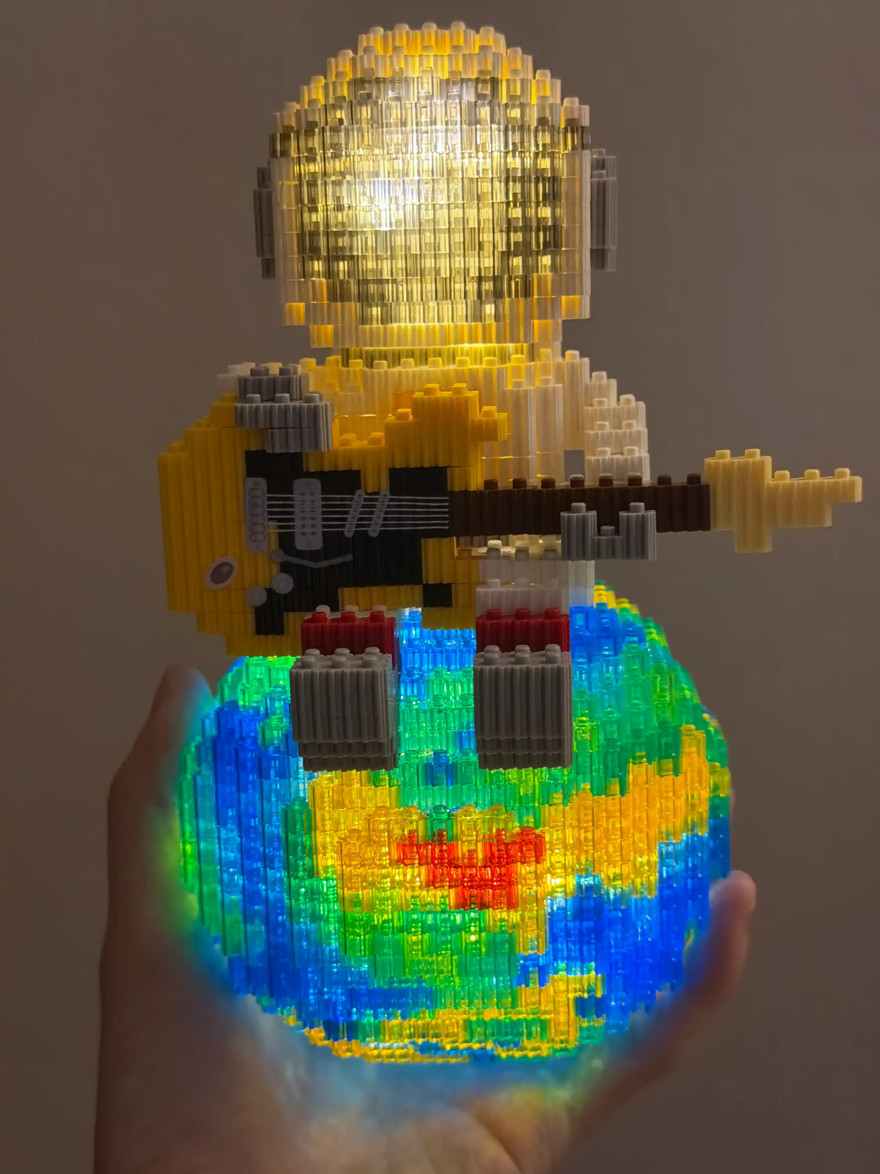 LEGO 3D mini bloklardan konstruktor – kosmonavt, hayvonlar, mushuklar, itlar