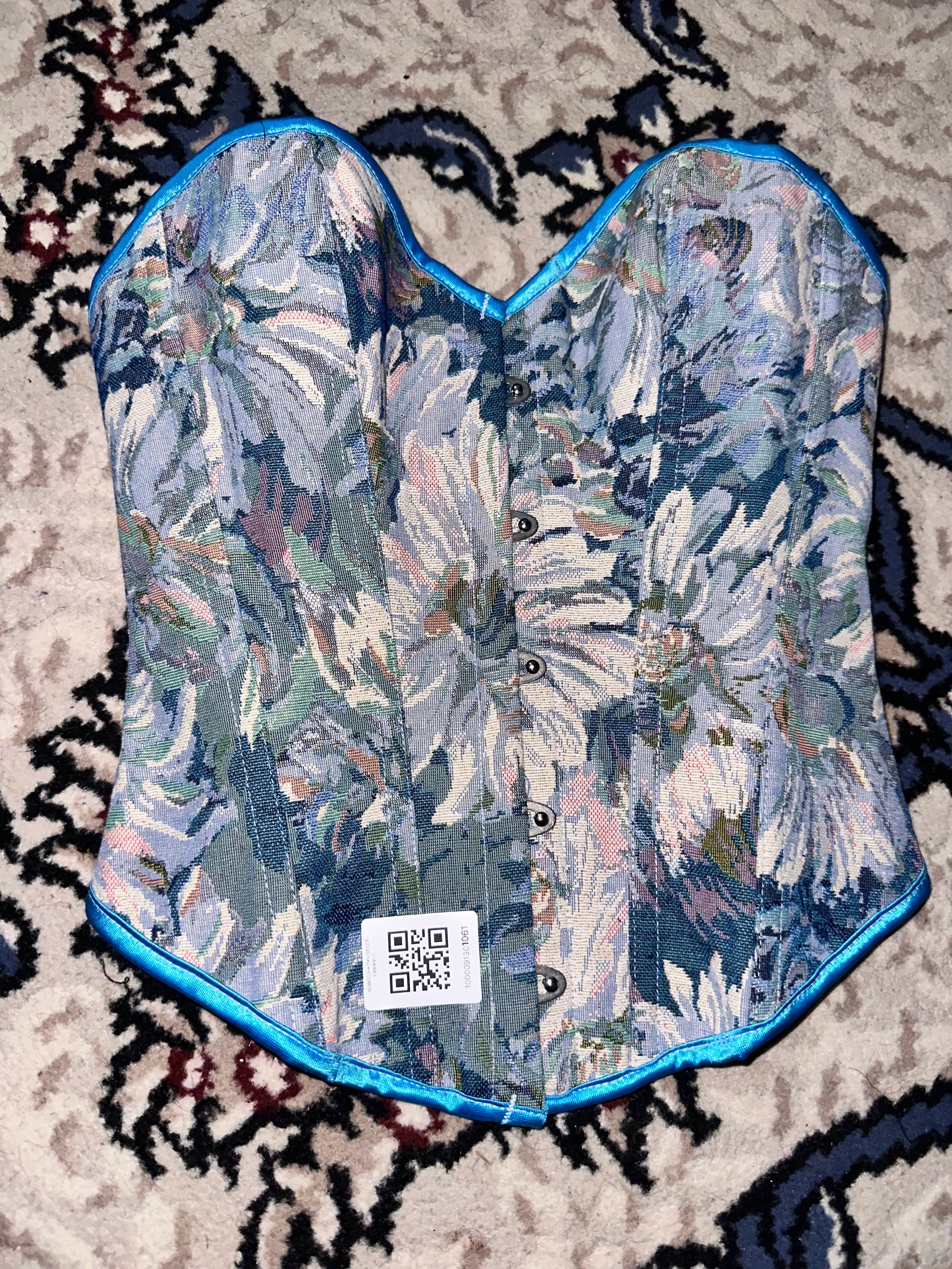 Женский корсет Vintage Floral – элегантная модель в ретро стиле, Корсет-топ