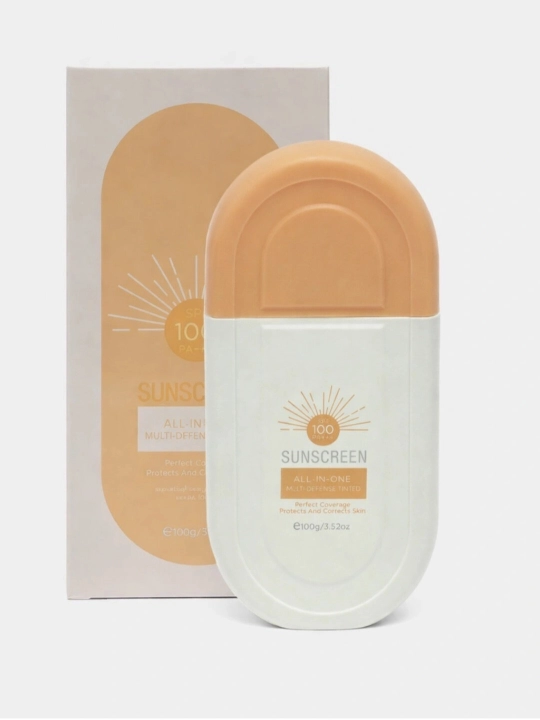 Quyoshdan himoyalovchi Sunscreen SPF 50+/70/80/100 rangli ta’sirga ega namlantiruvchi krem