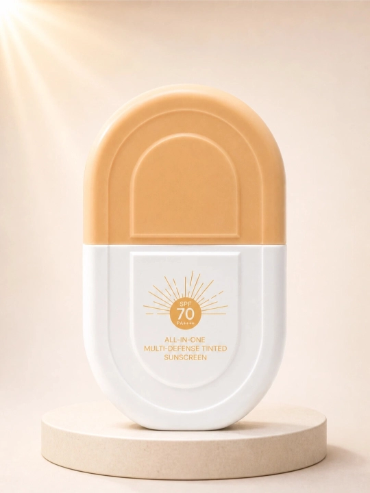 Quyoshdan himoyalovchi Sunscreen SPF 50+/70/80/100 rangli ta’sirga ega namlantiruvchi krem