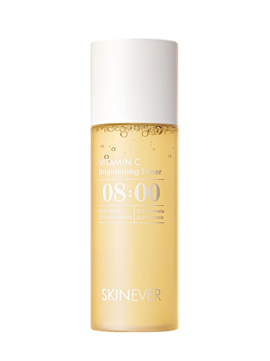Oqartiruvchi yuz toneri SKINEVER Vitamin C Brightening Toner, niatsinamid bilan