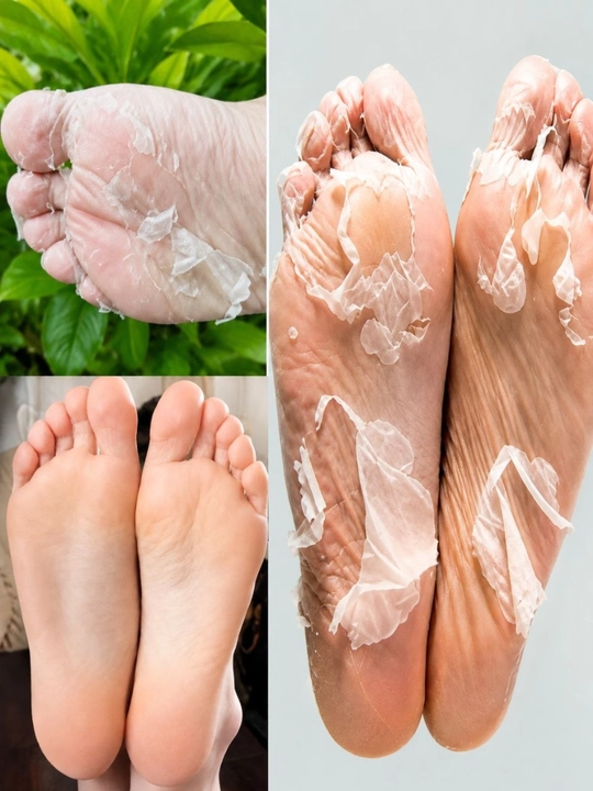 JIGOTT Foot Peeling Mask — очищающая и увлажняющая маска-пилинг для ног