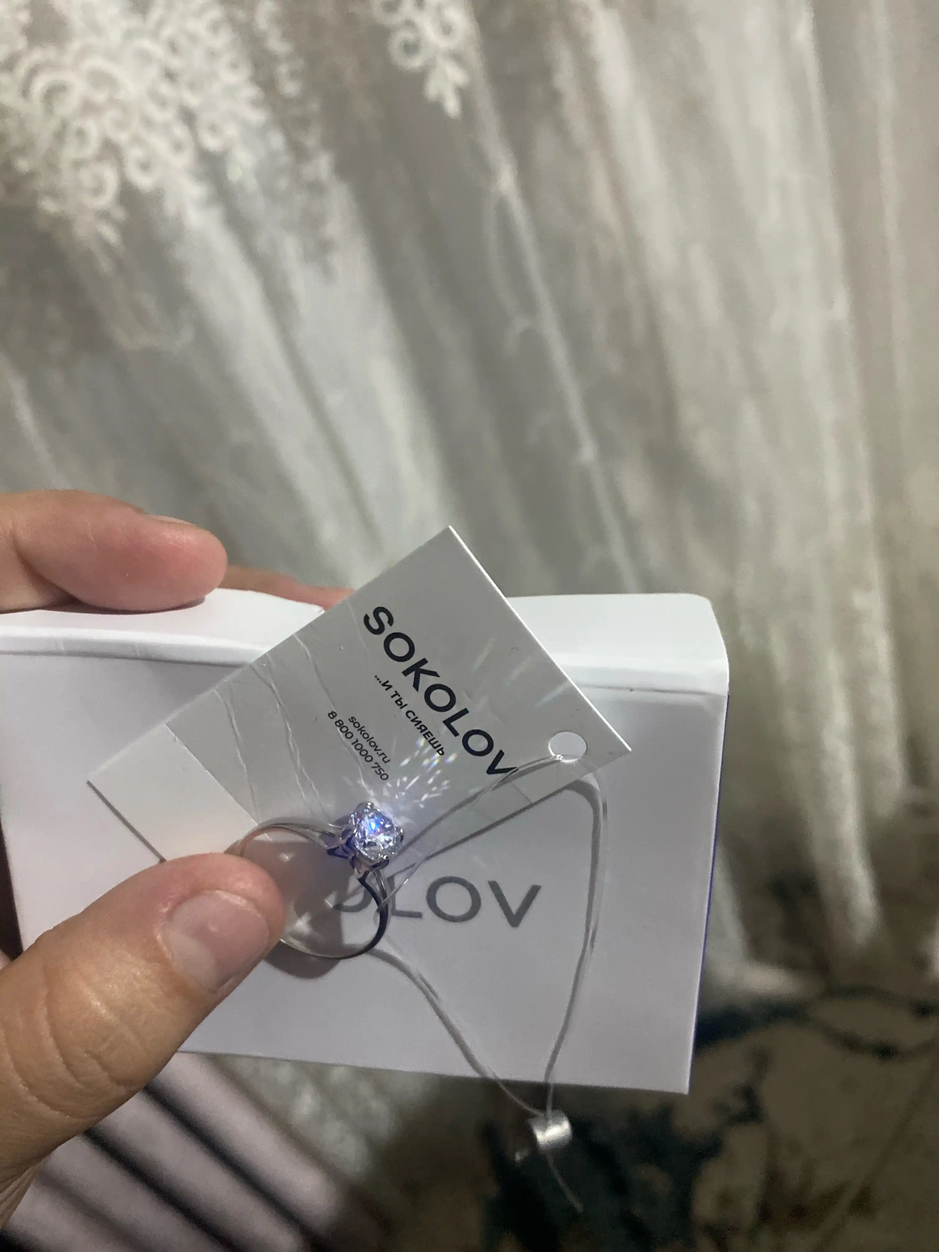 SOKOLOV кольцо серебро 925 с фианитами SKLV минимализм акция 94012116,94013252,94013836