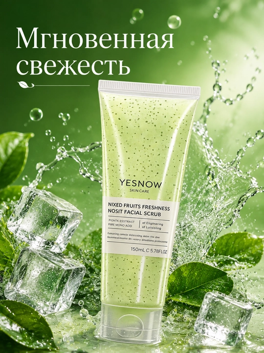 YESNOW Mixed Fruits Freshness Facial Scrub 150 мл – скраб для лица
