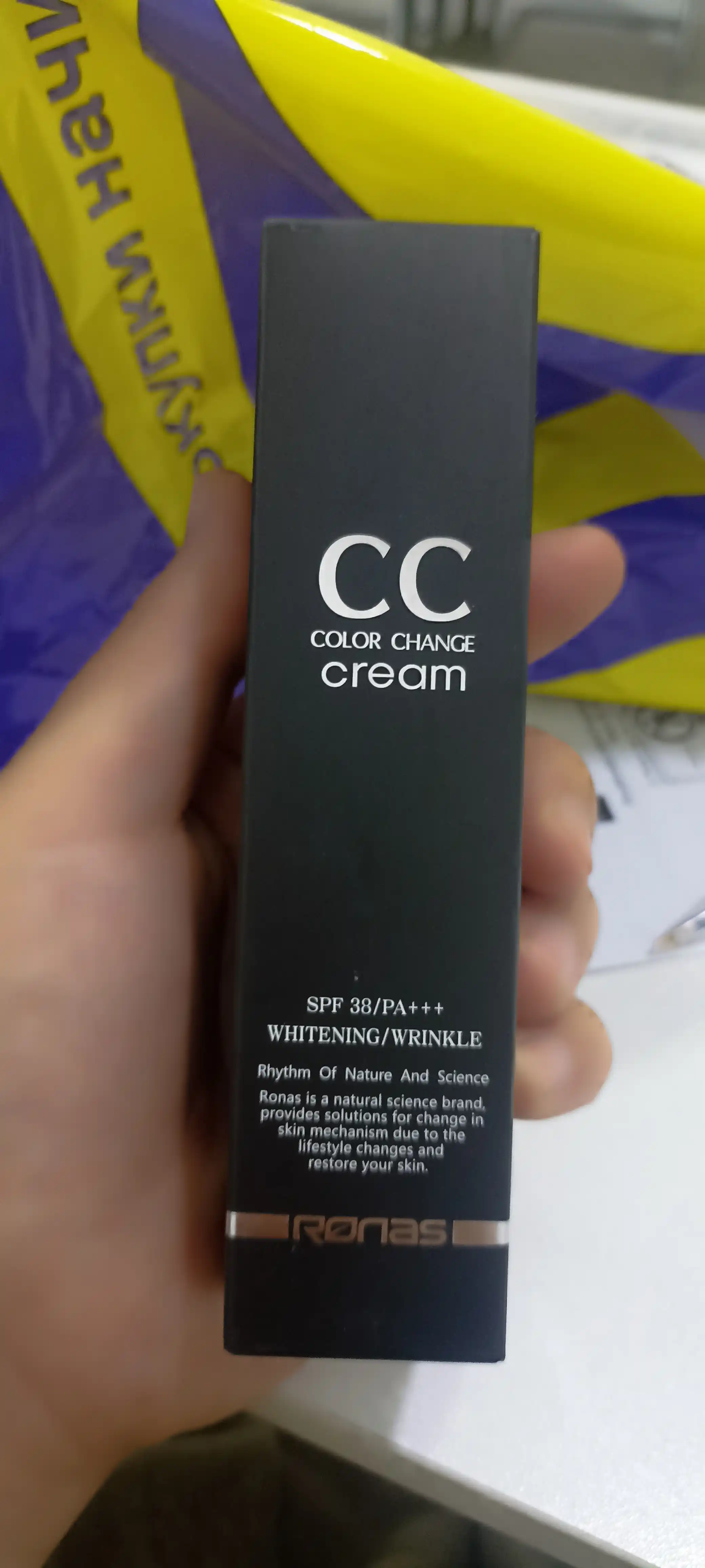 Ronas CC крем с защитой от солнца SPF 38 PA+++, 50 мл