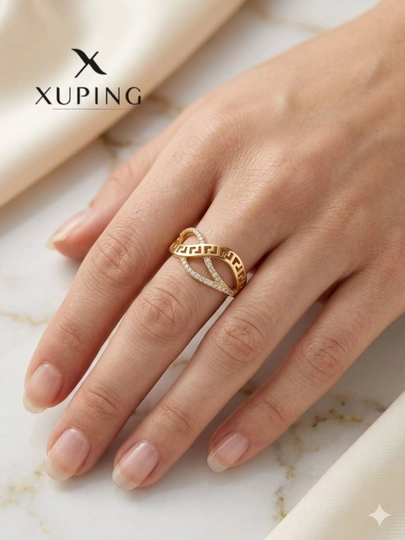 Женские кольца, бижутерия бренда Xuping — UNCLOTH-UZUK04-КАРМЛН-19