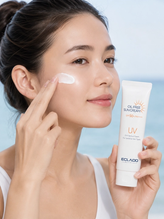 Eclado SPF50+ Oil Free Sun Cream — Yog‘siz quyoshdan himoya kremi UV