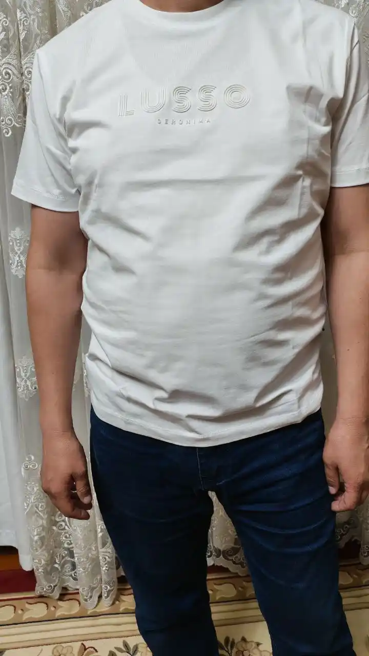 Erkaklar futbolkasi GERONIMA oddiy, premium, M, L, XL, XXL, XXXL