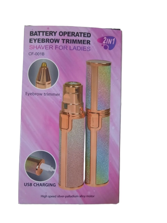 Женский 2в1 триммер для бровей и лица USB мини эпилятор