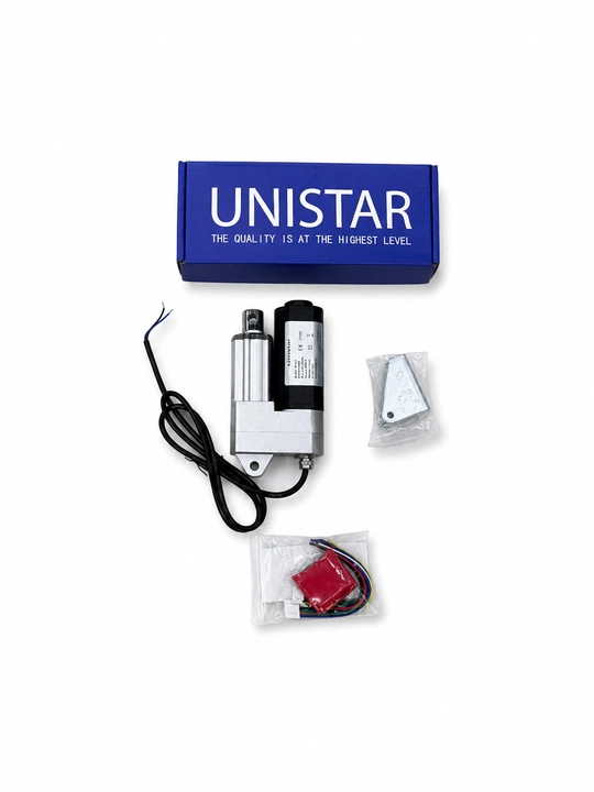 Elektr aktuator ruchnik UNISTAR YNT-09 4000N, 12V, 30 mm, IP66, ovozsiz linear privod