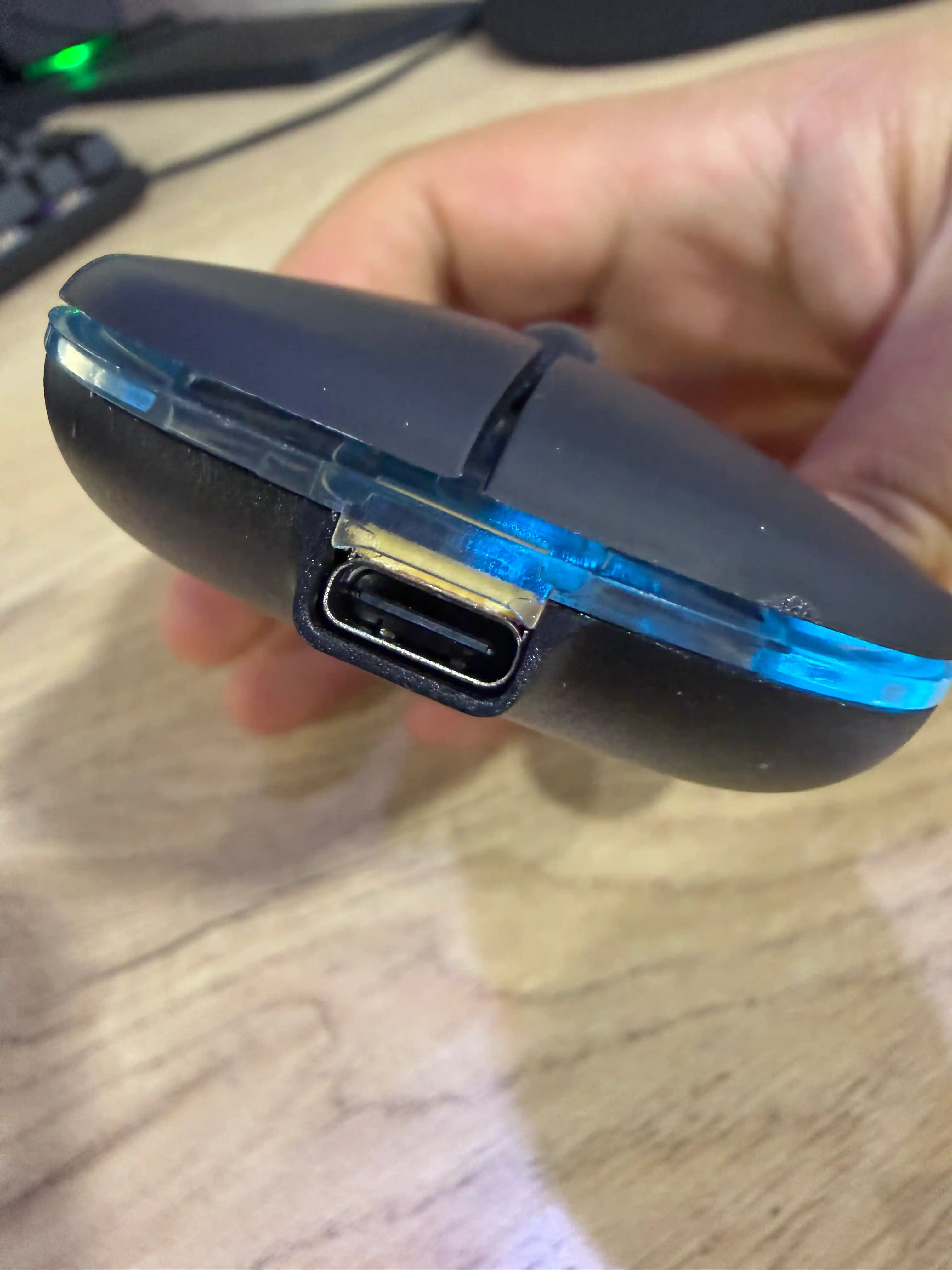 Компьютерная мышь Bluetooth + 2.4Ггц с аккумулятором и RGB-подсветкой