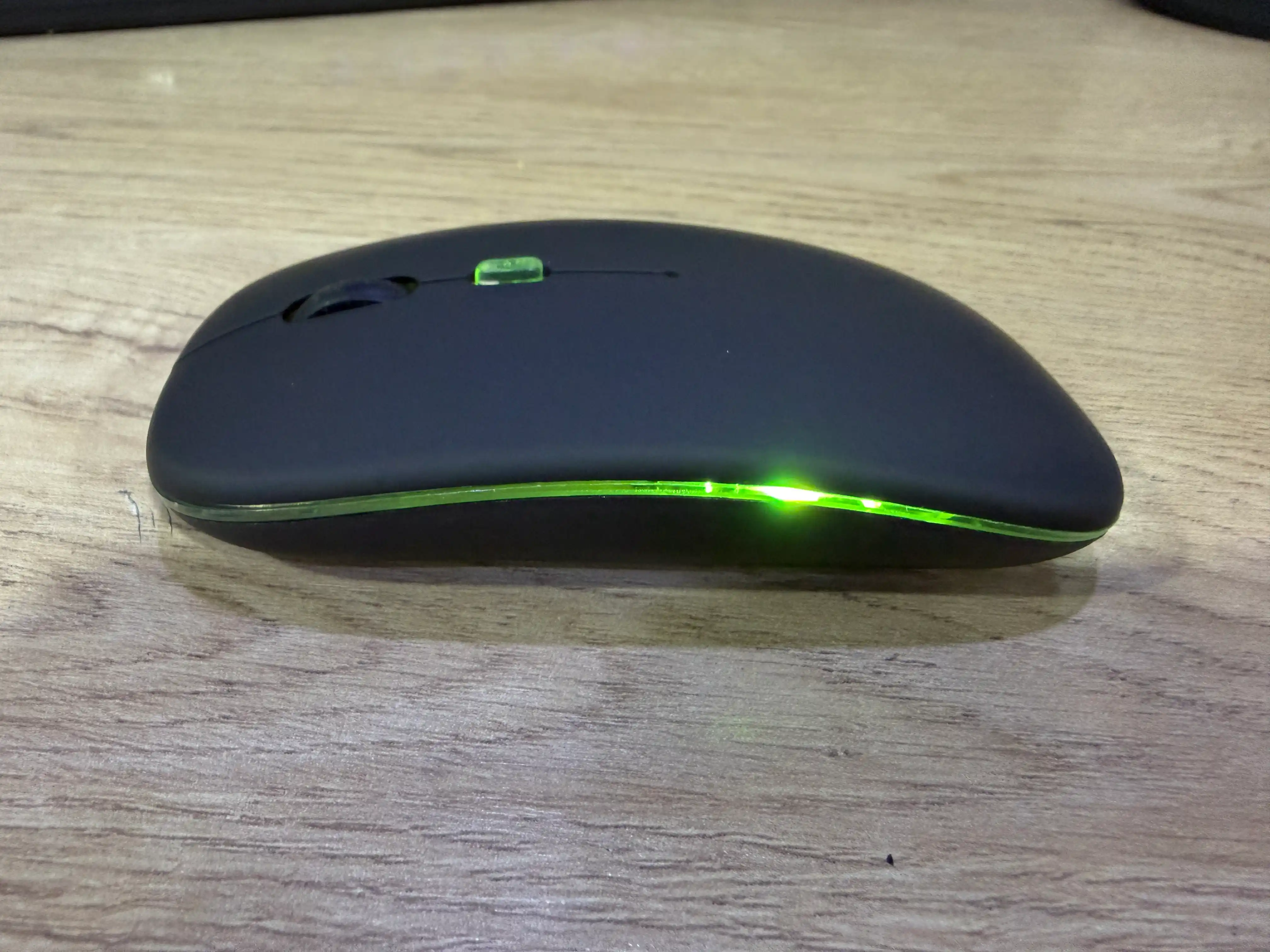 Компьютерная мышь Bluetooth + 2.4Ггц с аккумулятором и RGB-подсветкой