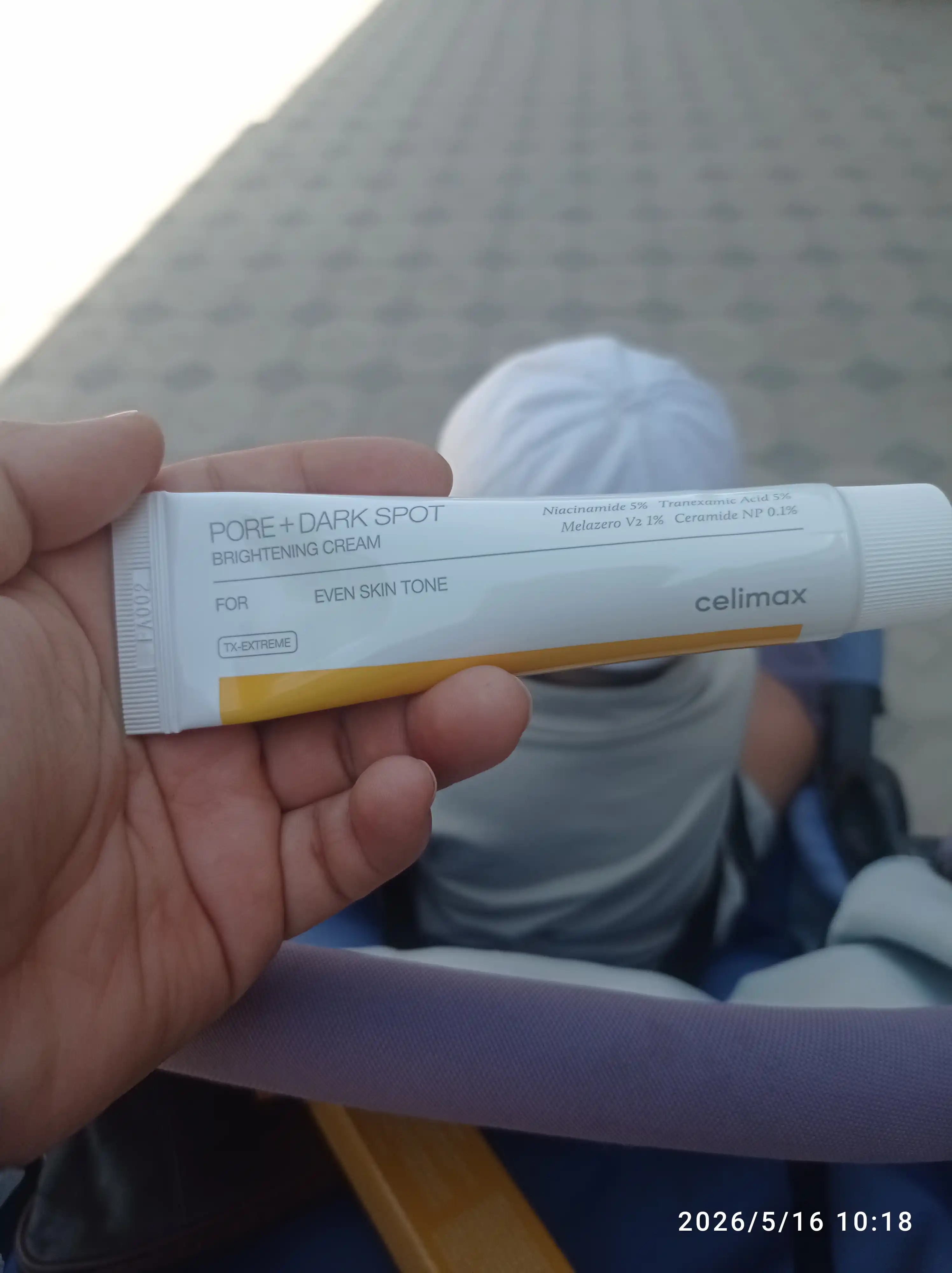 Крем для лица отбеливающий Celimax Pore+Dark Spot Brightening, витамин С, ниацинамид