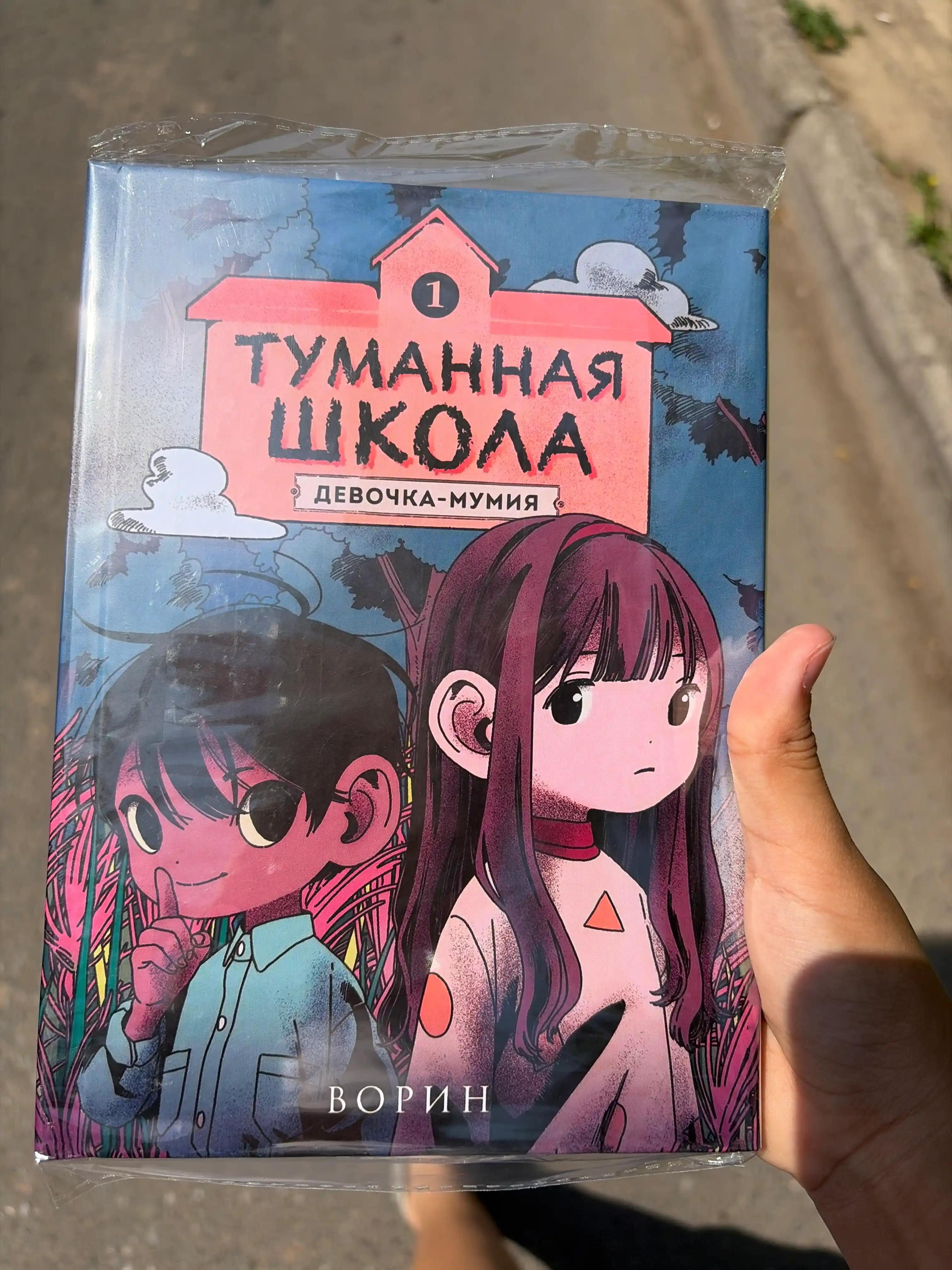 Туманная школа. Девочка-мумия. Книга 1, книга 2, книга 3