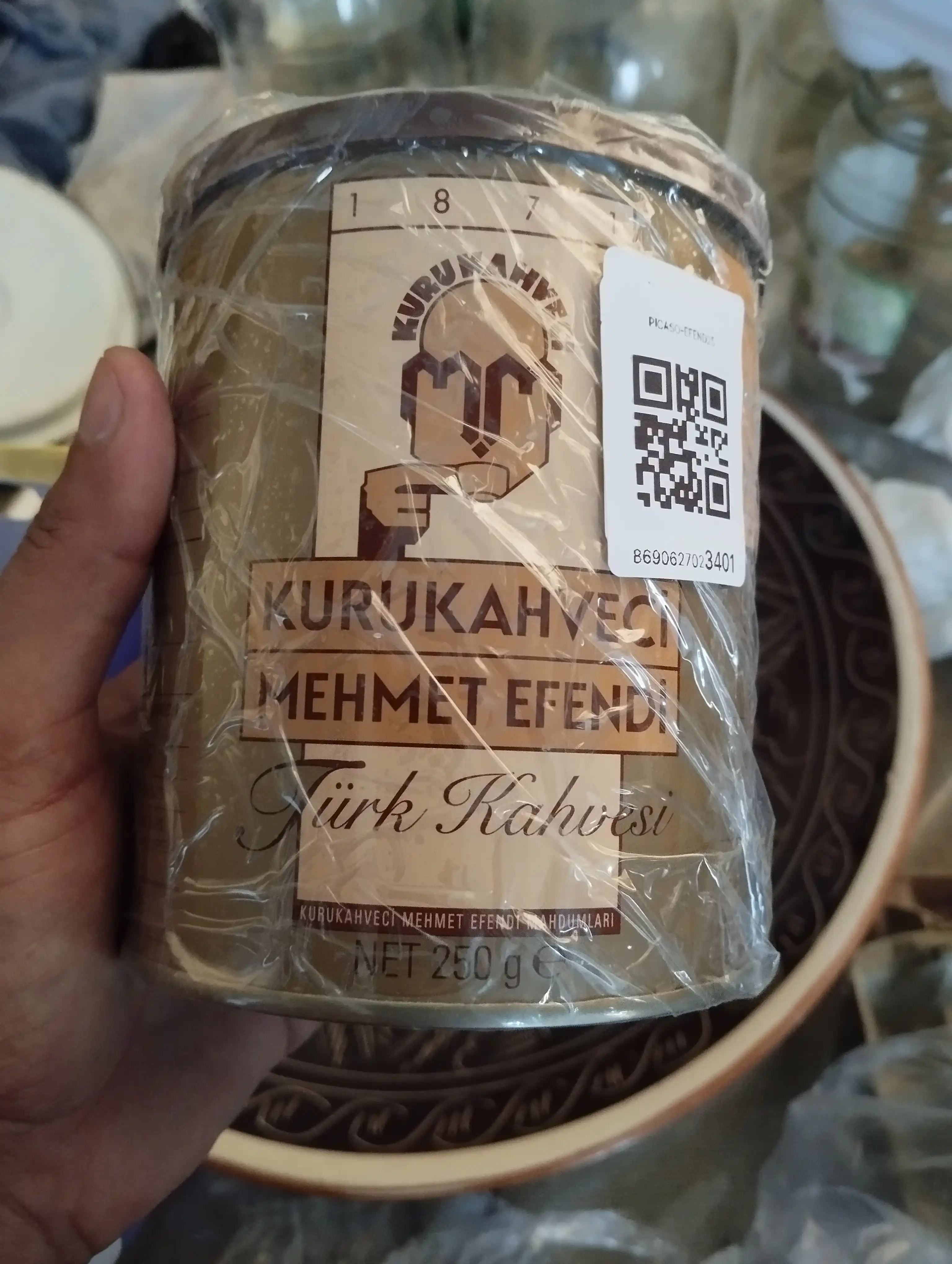 Тurk qahvasi Mehmet Efendi