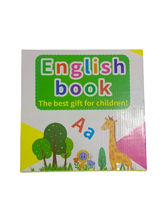 Говорящая обучающая книга для детей English Book звуковая интерактивная