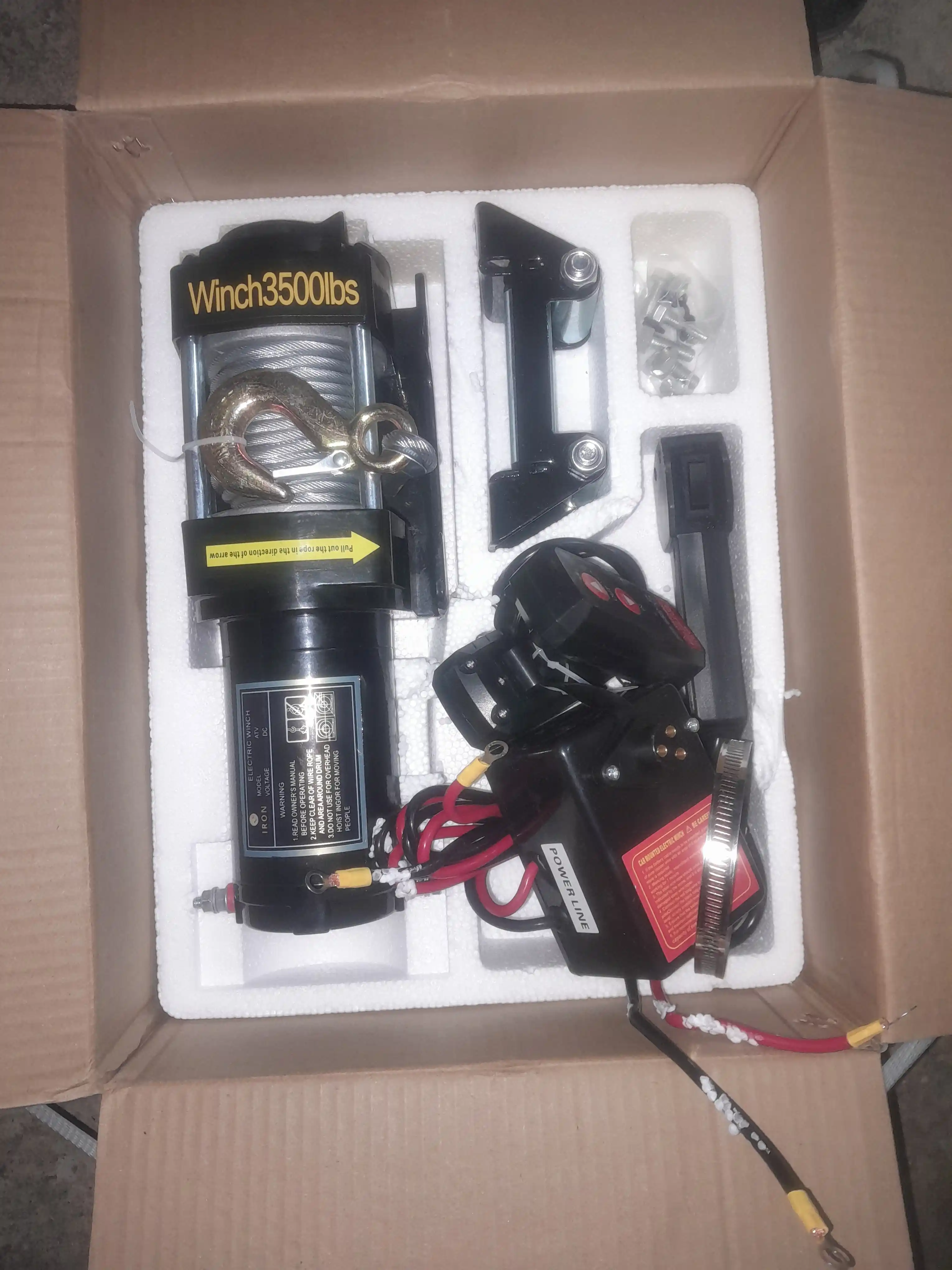 Elektr lebyodka GS Optimus 12V 24V – yuk, evakuator, avtokran uchun