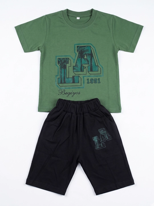 O'g'il bolalar uchun sport kiyimlari to'plami, 3-7 yoshgacha - 