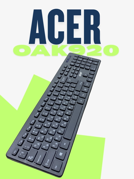 Acer OAK920, simsiz klaviatura va sichqoncha to‘plami, klavitura, sichqoncha
