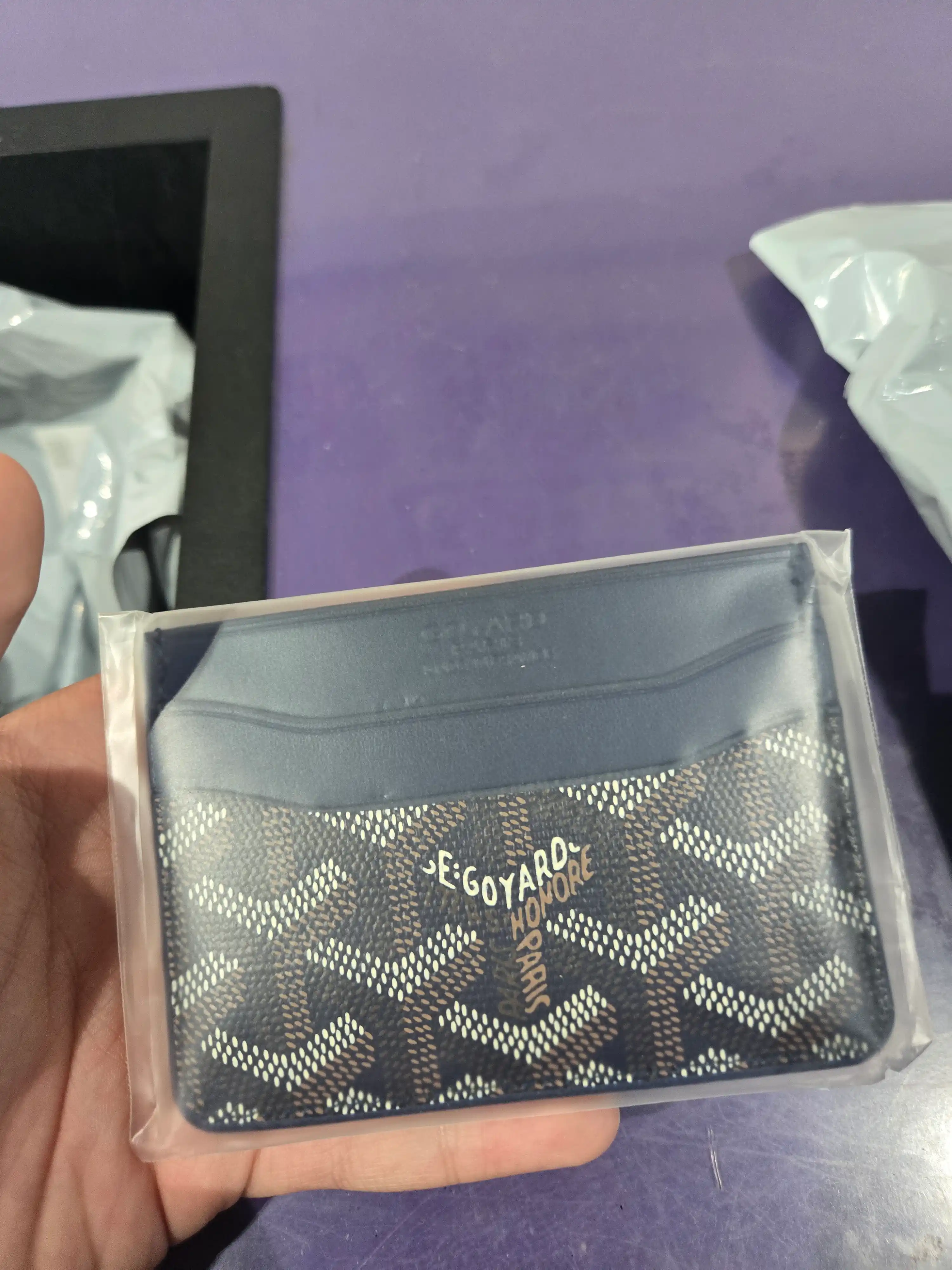 Кошелёк Goyard, с отделением для удостоверения личности