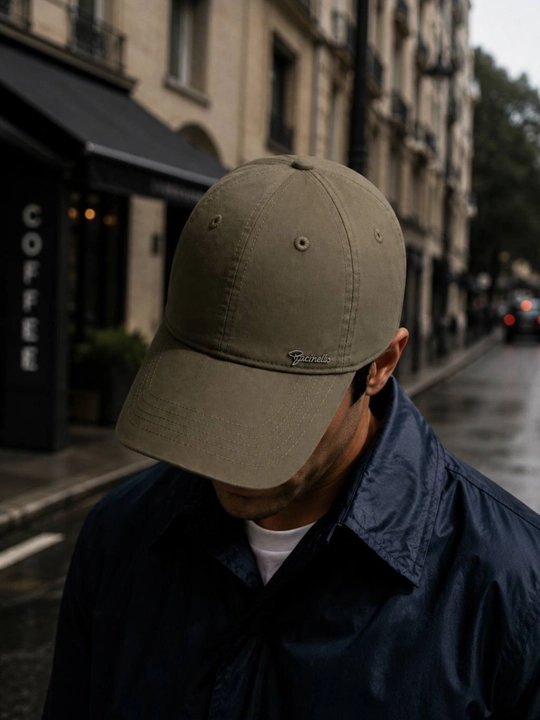 Minimalist beysbol kepkasi, nafas oluvchi paxta materialidan tayyorlangan unisex