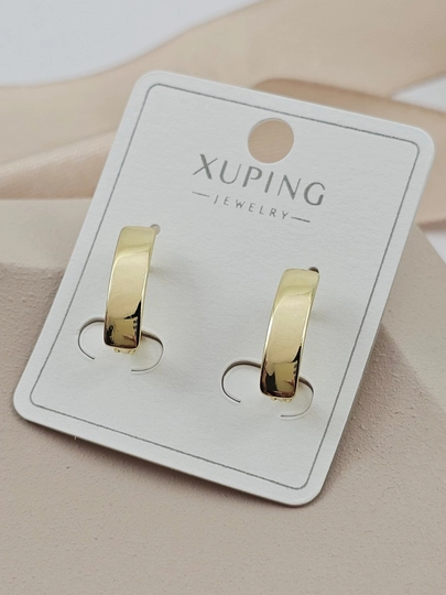 Серьги золотого цвета для женщин, бижутерия Xuping — UNCLOTH-XUPN3-ЛЗЕЛЕН