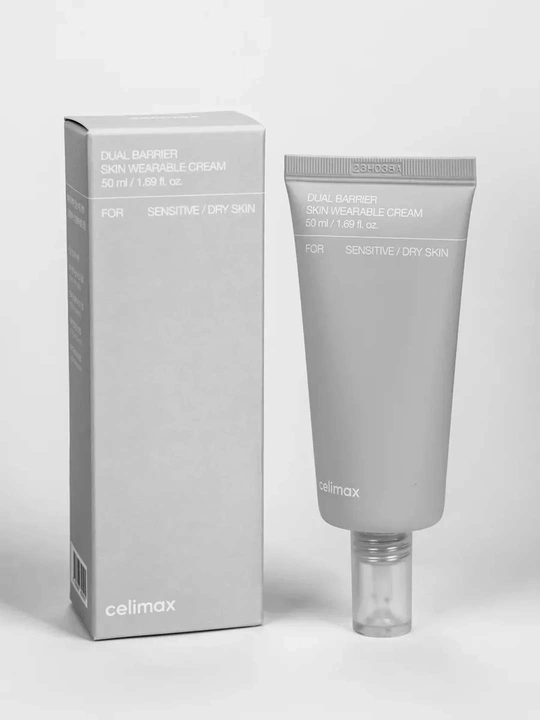 Барьерный крем с комплексом церамидов Celimax Dual Barrier Skin Wearable Cream - 