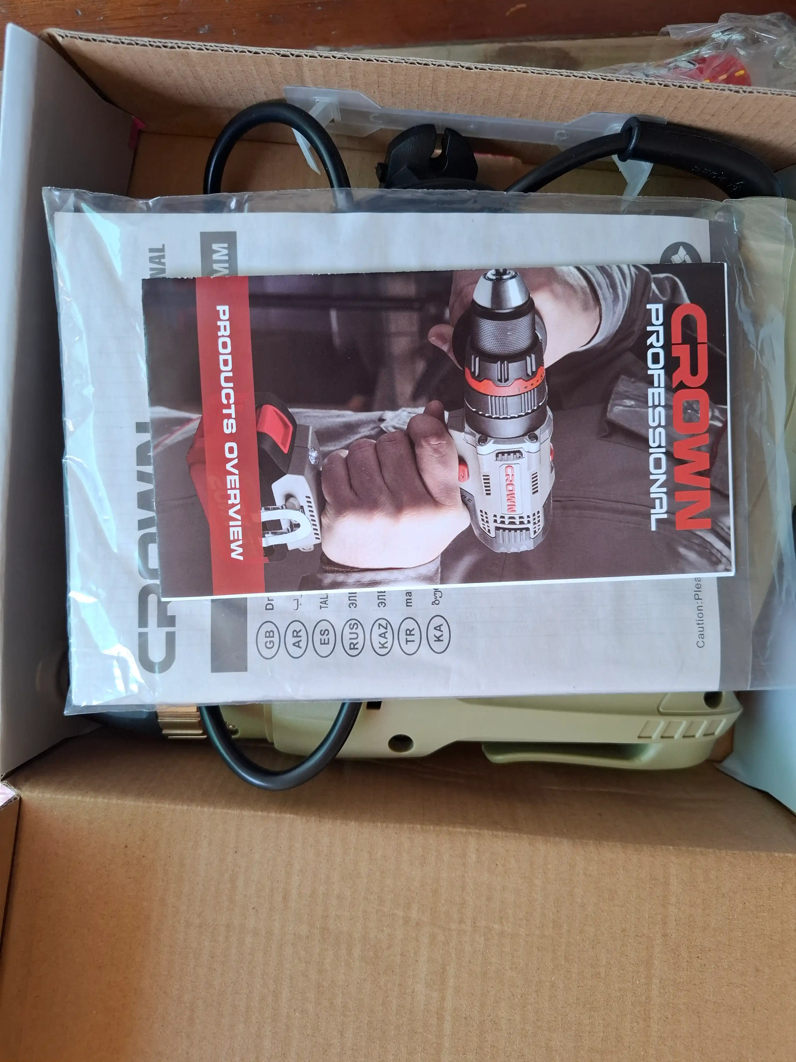 Drel zarbsiz CROWN CT10070, 400 Vt