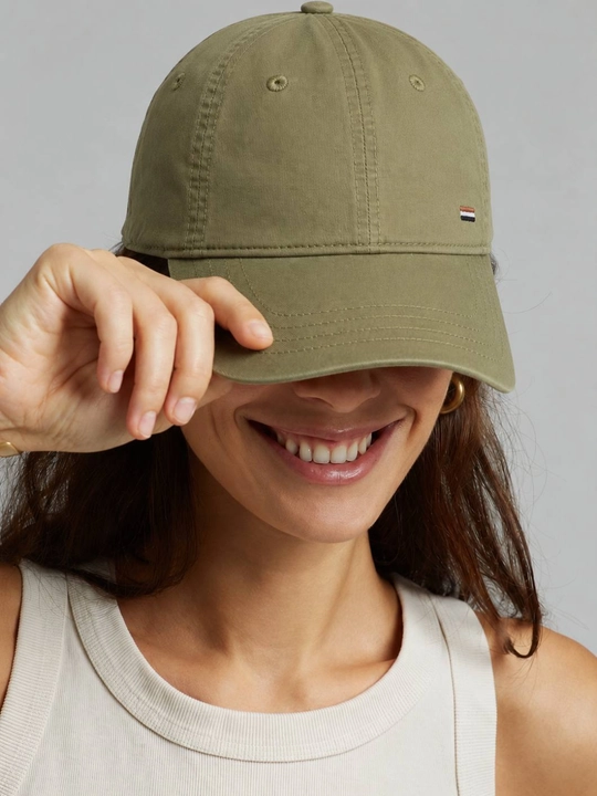 Minimalist beysbol kepkasi, nafas oluvchi paxta materialidan tayyorlangan unisex - 