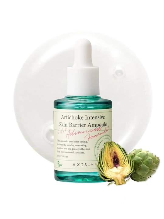 Yuz uchun tiklovchi artishokli zardob Artichoke Intensive Skin Barrier Axis-Y, 30 ml