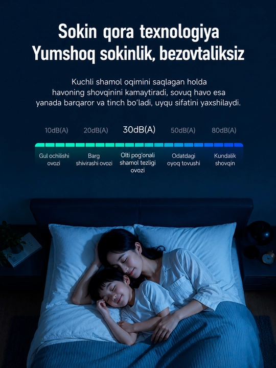 Люстра-вентилятор LED с пультом, потолочная, 3 режима освещения, 6 режимов вращения