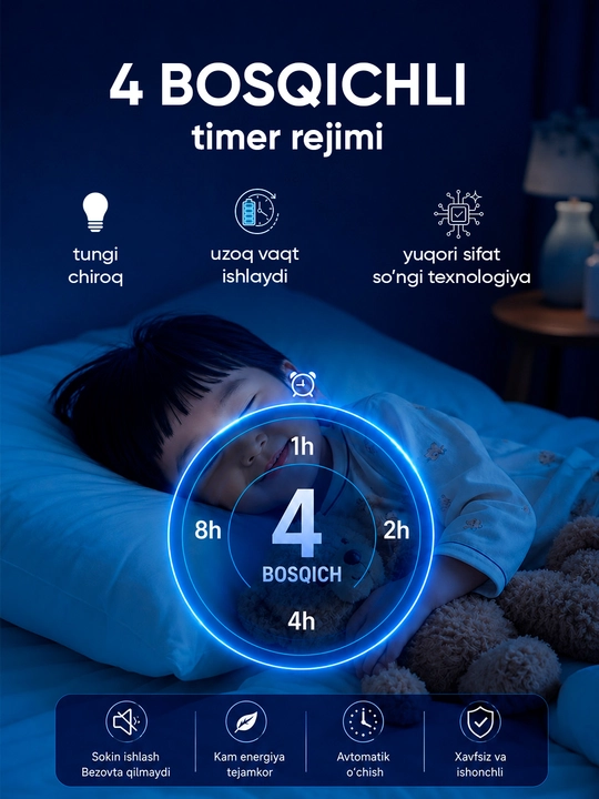 Люстра-вентилятор LED с пультом, потолочная, 3 режима освещения, 6 режимов вращения