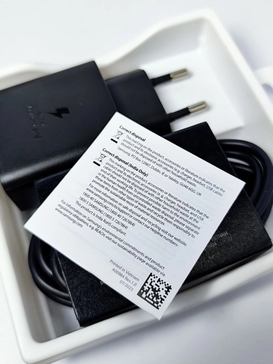 Зарядное устройство Samsung 45W PD Power Adapter, Type-C + кабель 1.8м 