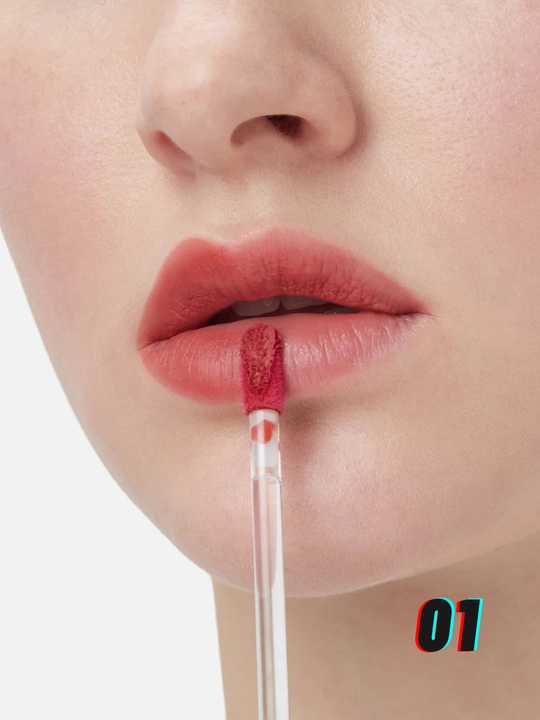 DARLING* Velvet Water Matt suyuq lab bo'yog'i ton 01, 02, 03