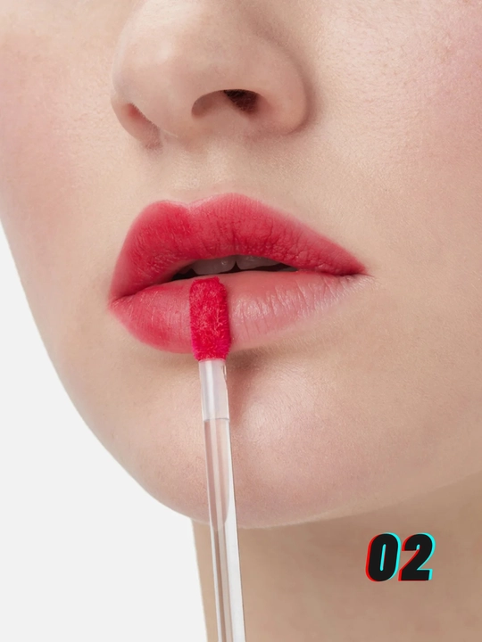 DARLING* Velvet Water Matt suyuq lab bo'yog'i ton 01, 02, 03
