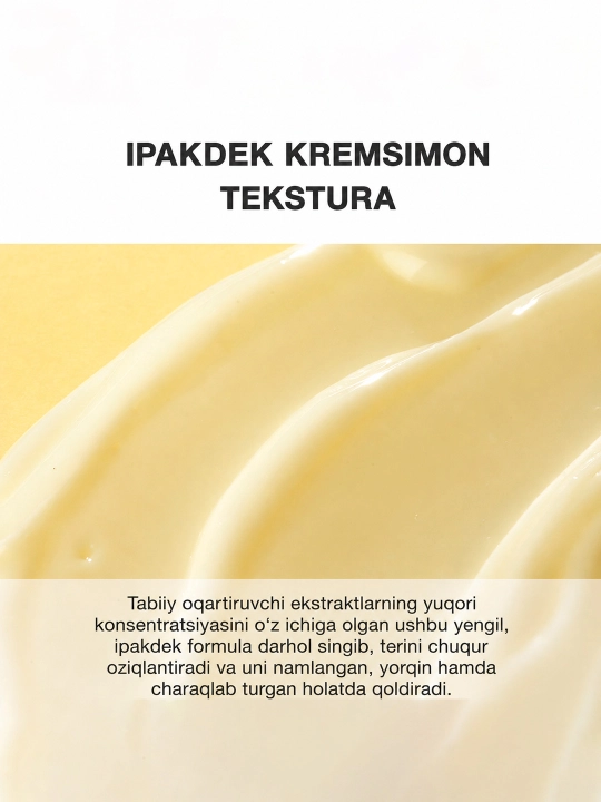 Yuz uchun SKINEVER Vitamin C Brightening Cream, niatsinamid bilan oqartiruvchi, 30 g