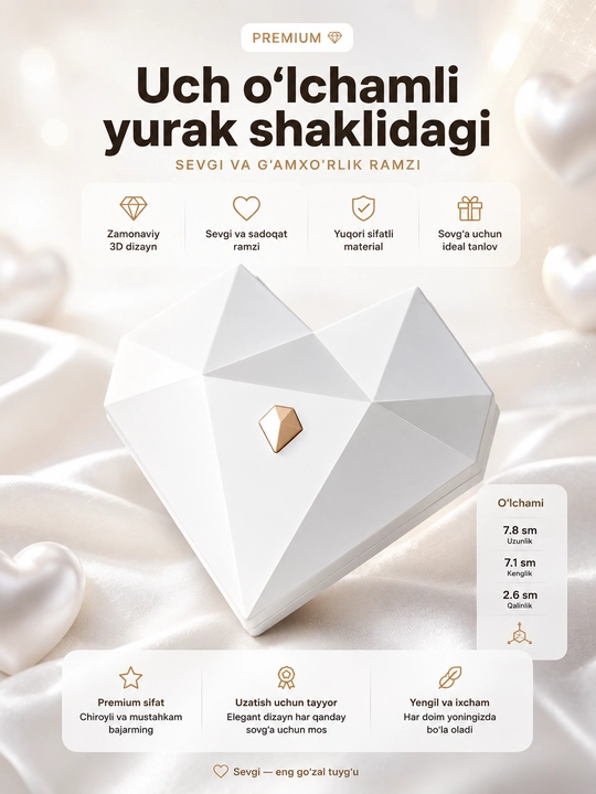 Elegant ko‘rinishdagi sovg‘a qutilari , premuim sifat , zargarlik buyumlari uchun qutilar - 