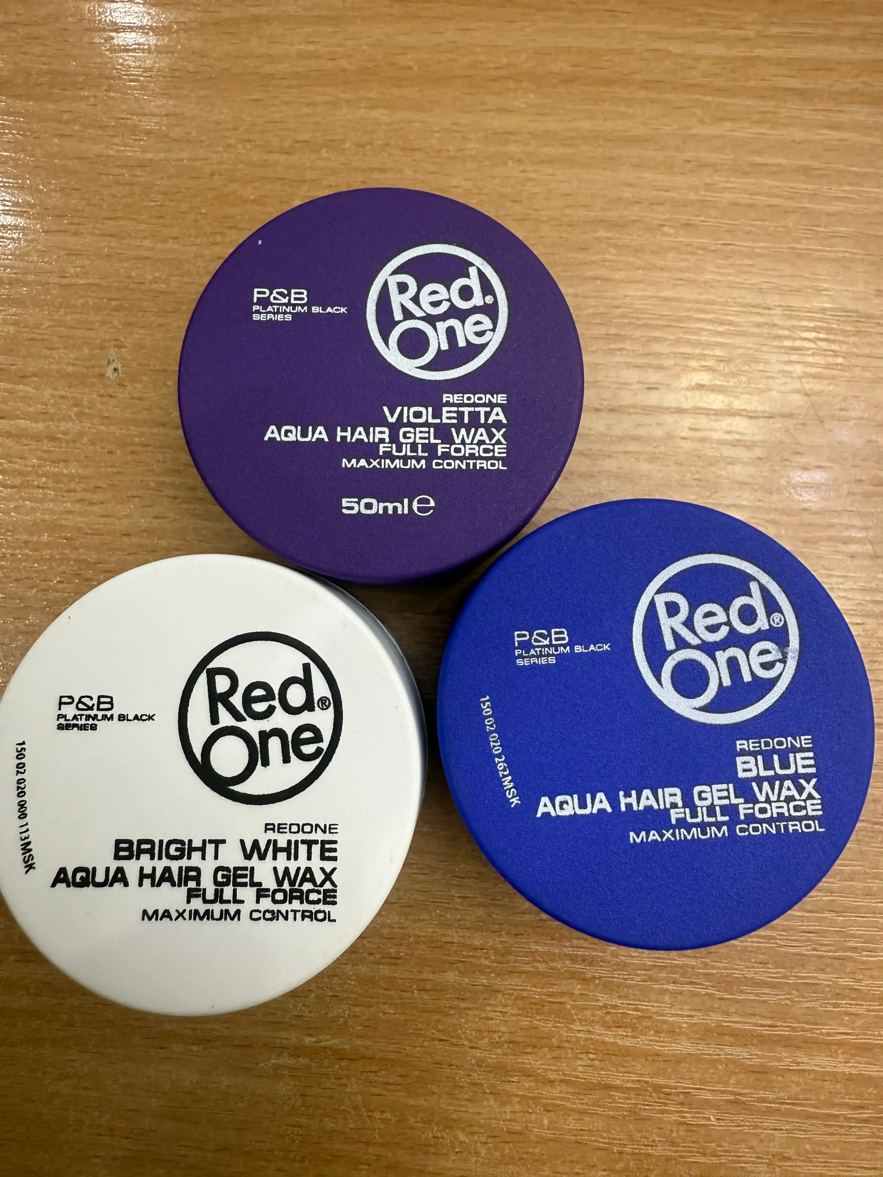 Aqua Gel-Wax для всех типов волос REDONE Wax, мега фиксация, 50 мл
