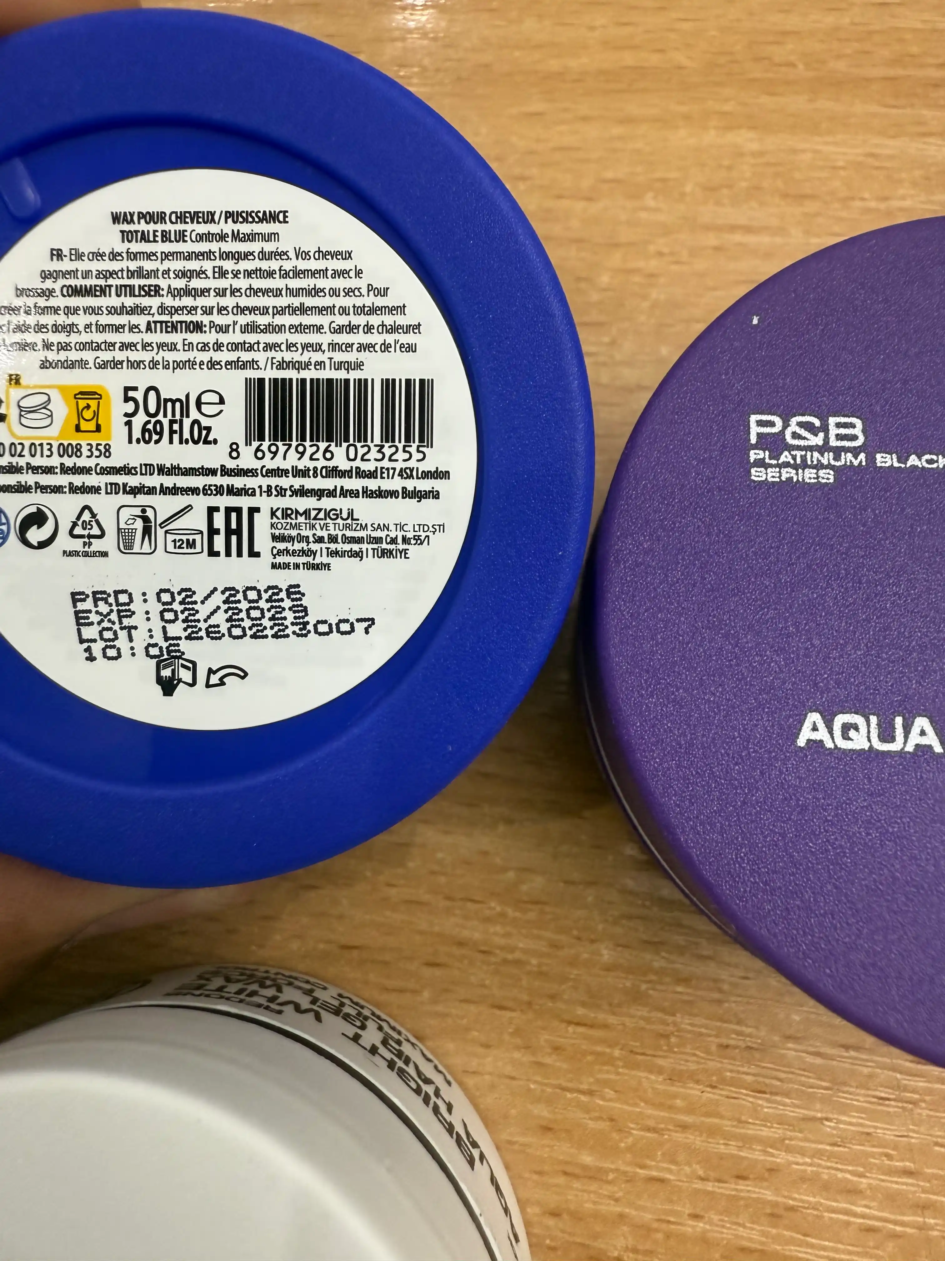 Aqua Gel-Wax для всех типов волос REDONE Wax, мега фиксация, 50 мл