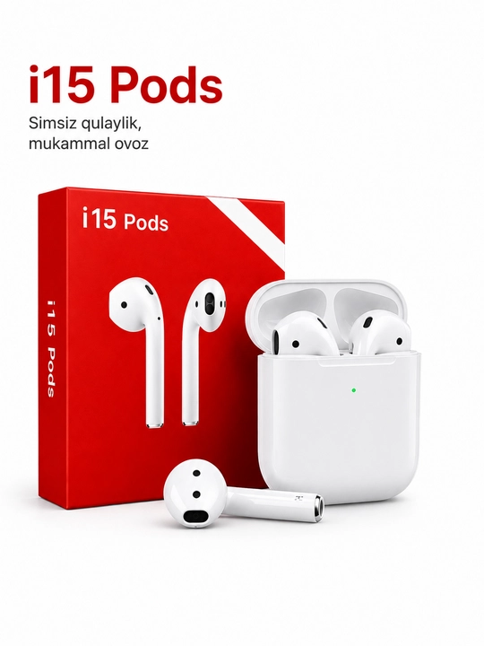 I16 MAX V5.3 Simsiz Quloqchin,  Bluetooth Earbuds,  TWS Naushnik