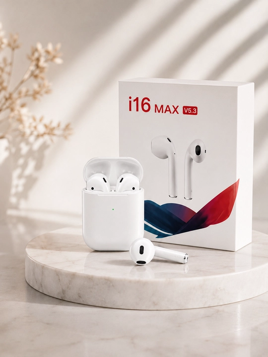 I16 MAX V5.3 Simsiz Quloqchin,  Bluetooth Earbuds,  TWS Naushnik