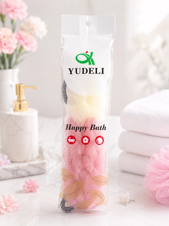 Hammom mochalka dush uchun yumshoq body sponge vanna seti