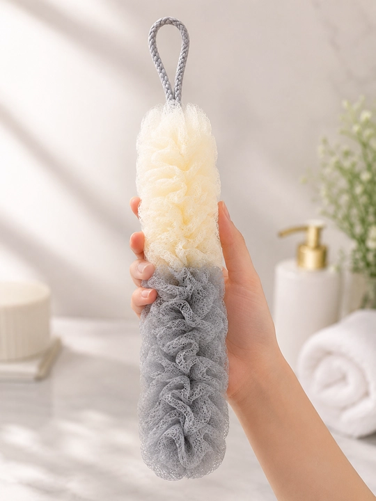 Hammom mochalka dush uchun yumshoq body sponge vanna seti