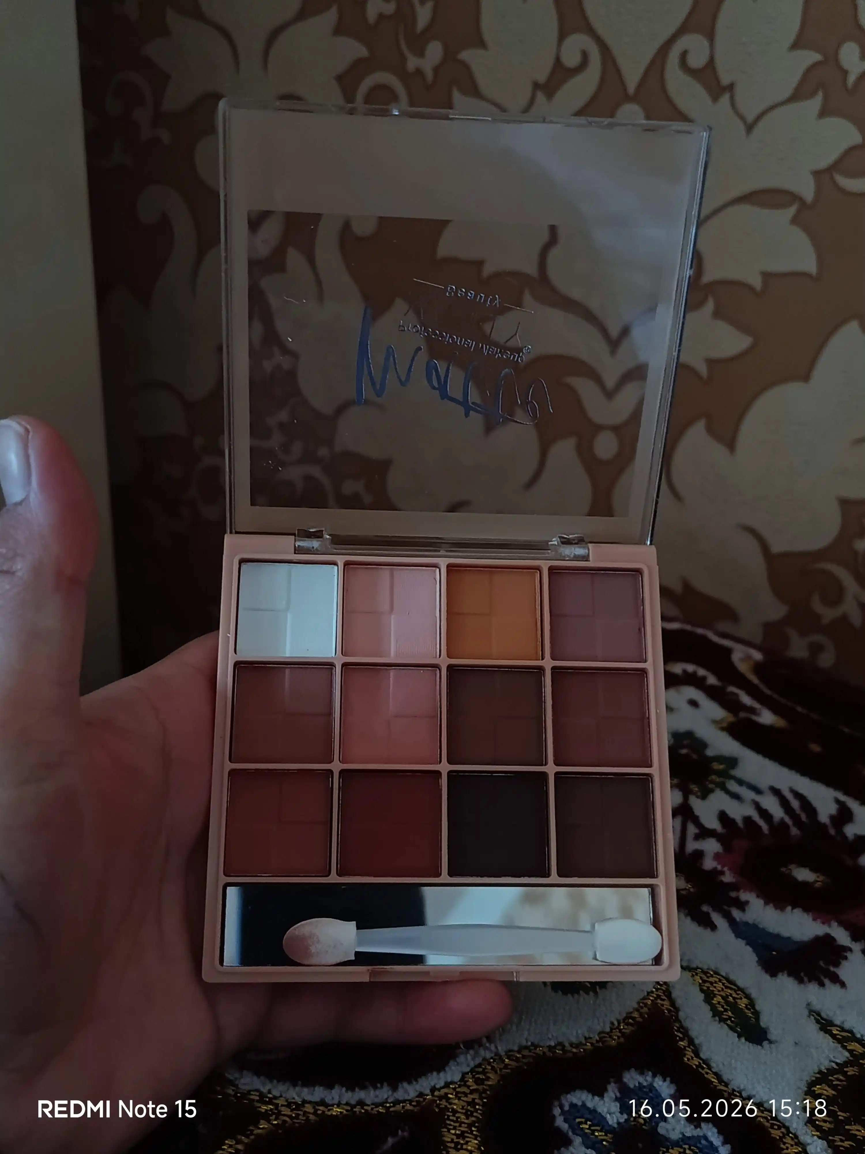 Палитра матовых теней для век, MATTE PROFESSIONAL тени для кожи вокруг глаз, из 10 цветов