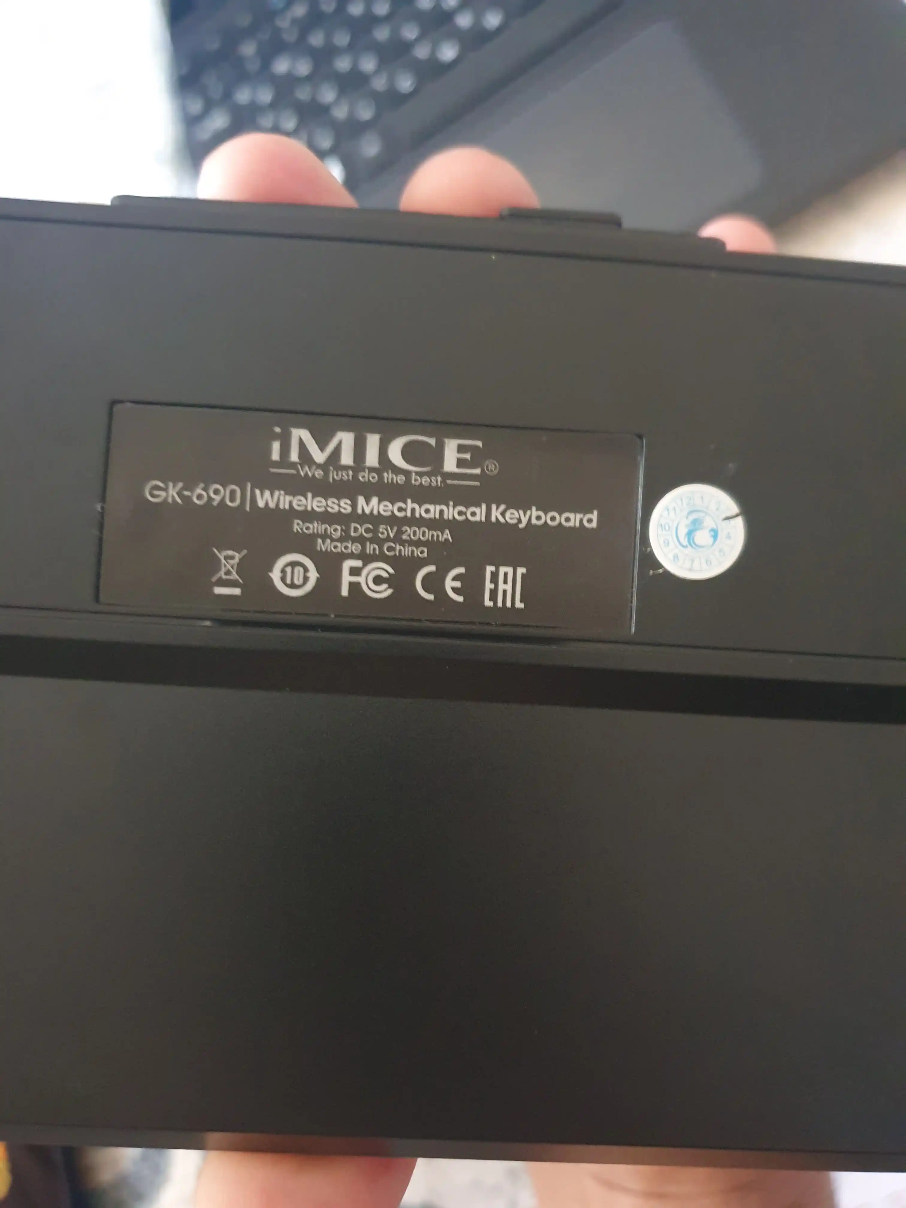 IMICE Mexanik klaviatura GK-690TRI / GK-900 RGB, Bluetooth,2.4G,Type-C, Gaming Klaviatura