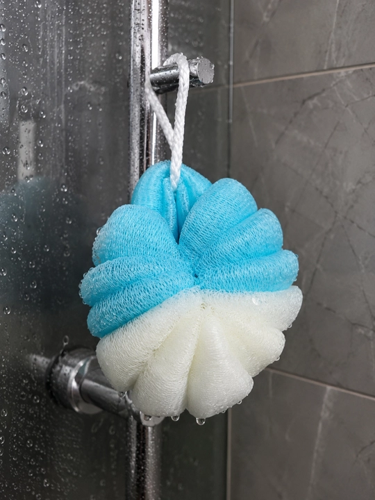 Dush mochalka body sponge yumshoq hammom seti ko‘pik chiqaruvchi