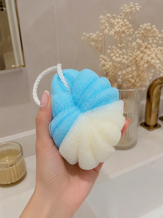 Dush mochalka body sponge yumshoq hammom seti ko‘pik chiqaruvchi